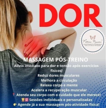 Imagem Alívio da Dor e tensão pós treino 